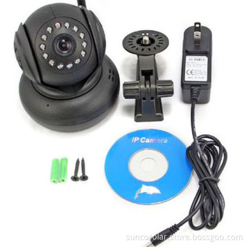 720P HD Mini IP Camera with FTP Upload, H.264 Compression, Pan and Tilt